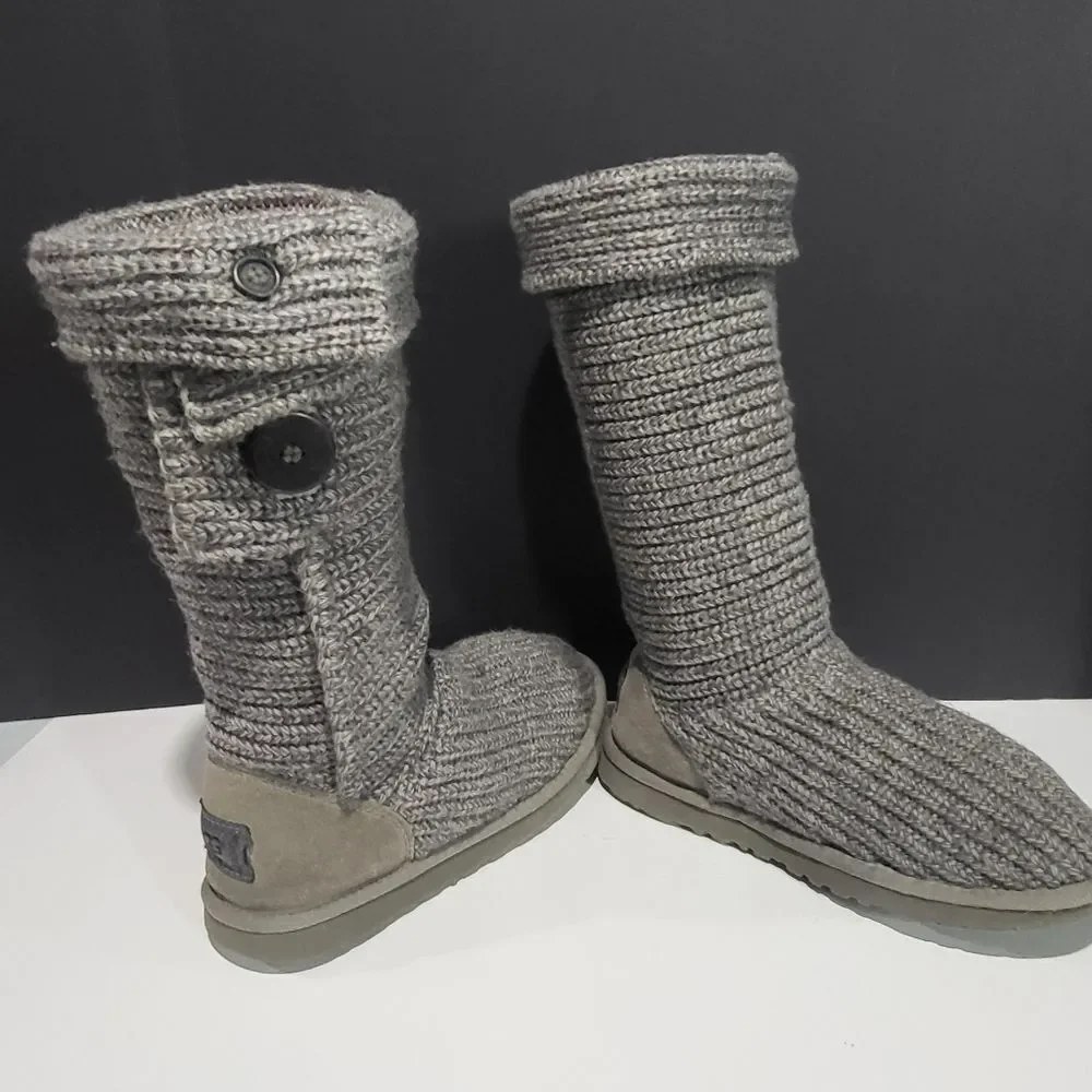 Ugg Gray Tall Booties